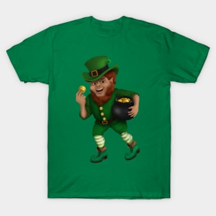 St. Patrick s Day Lucky Leprechaun T-Shirt